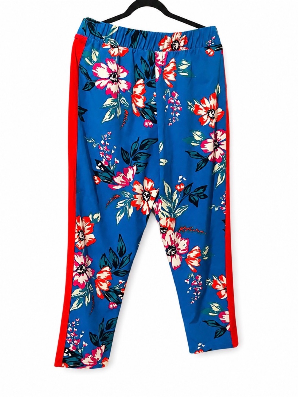 NWT Iman blue floral pants